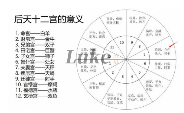 星盘七宫代表什么意思?很重的人,空宫代表什么?
